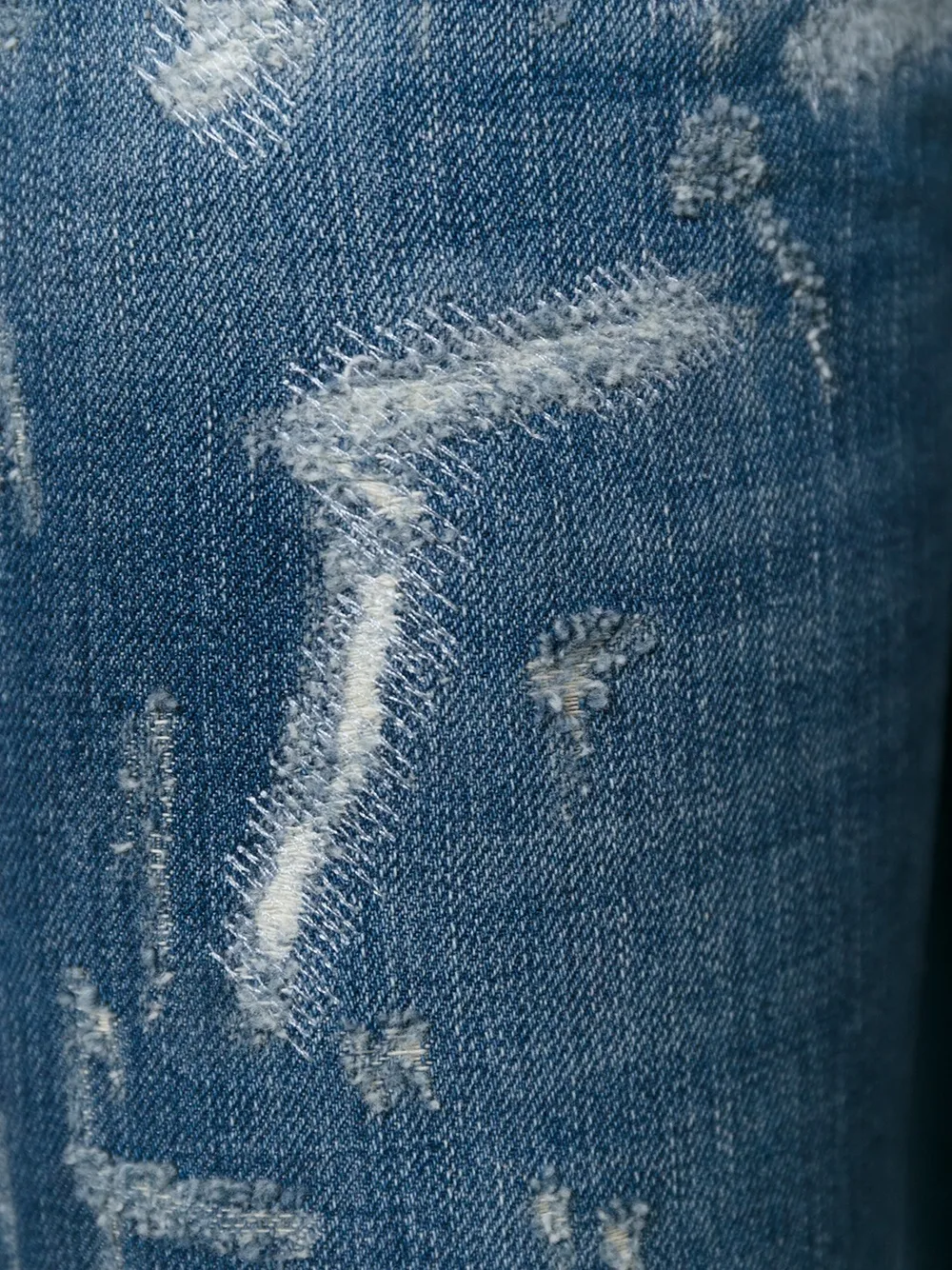 Dolce & Gabbana ripped jeans Blauw