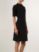 The Row funnel neck dress