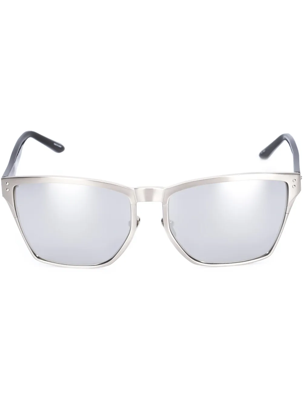 Linda Farrow square frame sunglasses | Metallic | Image 1
