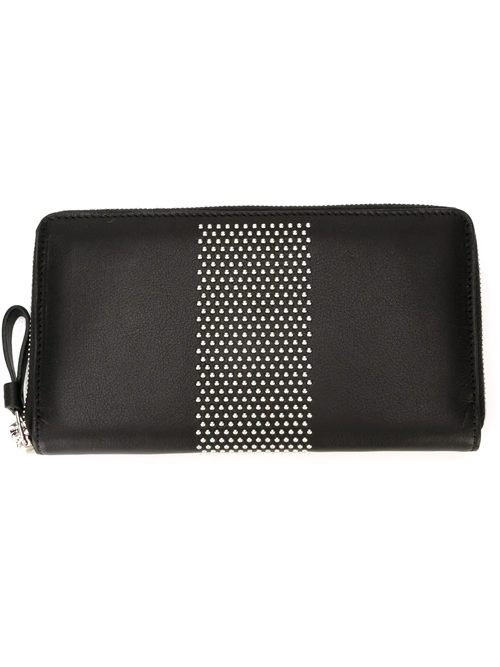 Alexander McQueen studded zip around wallet | Black | Image 1