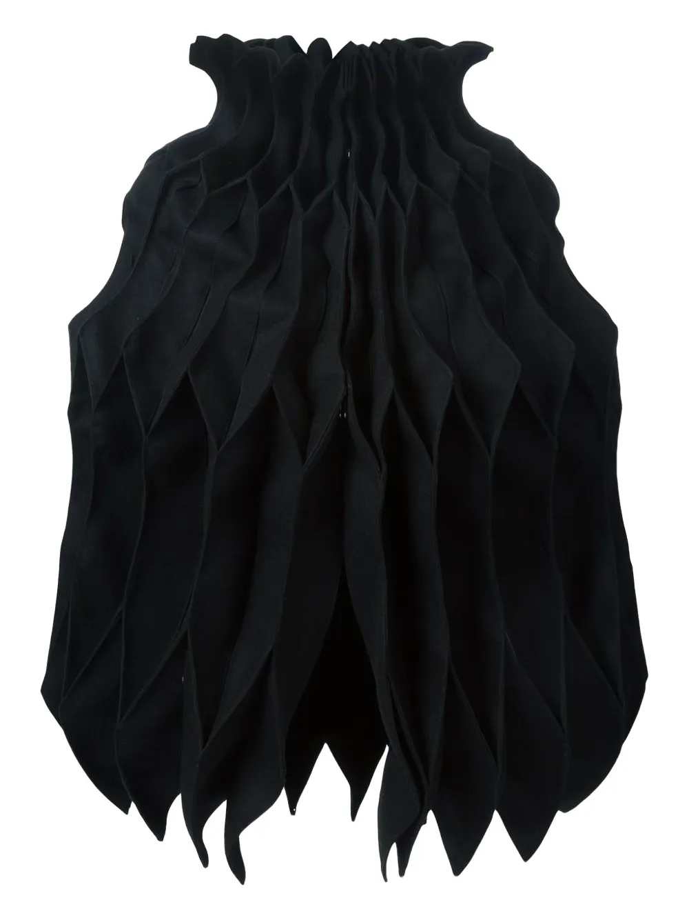 Junya Watanabe Pleated Casual Jacket In Black