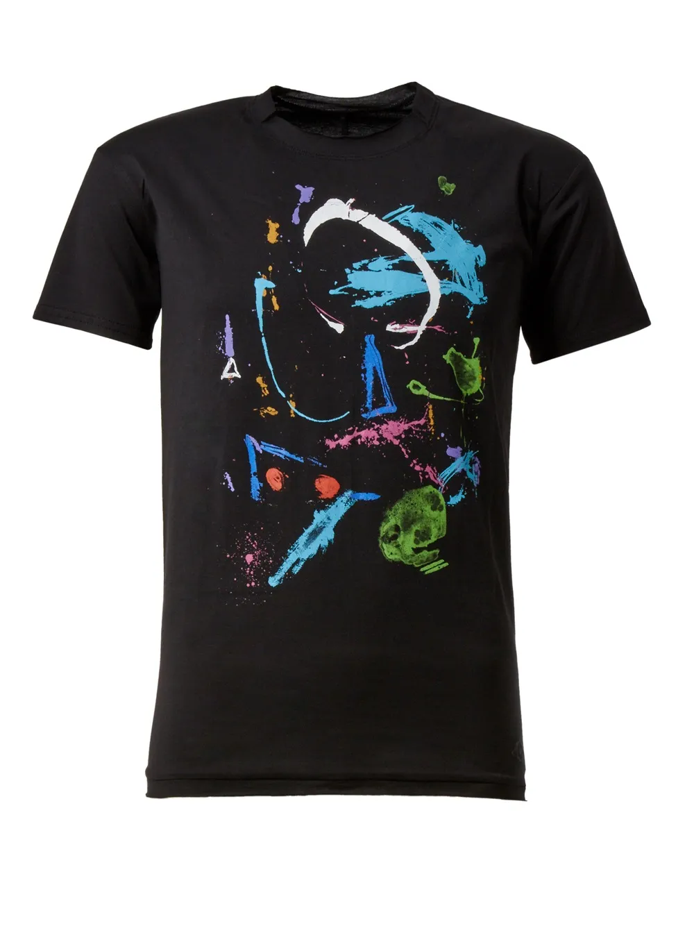 Leclaireur paint splash print T-shirt - Nero