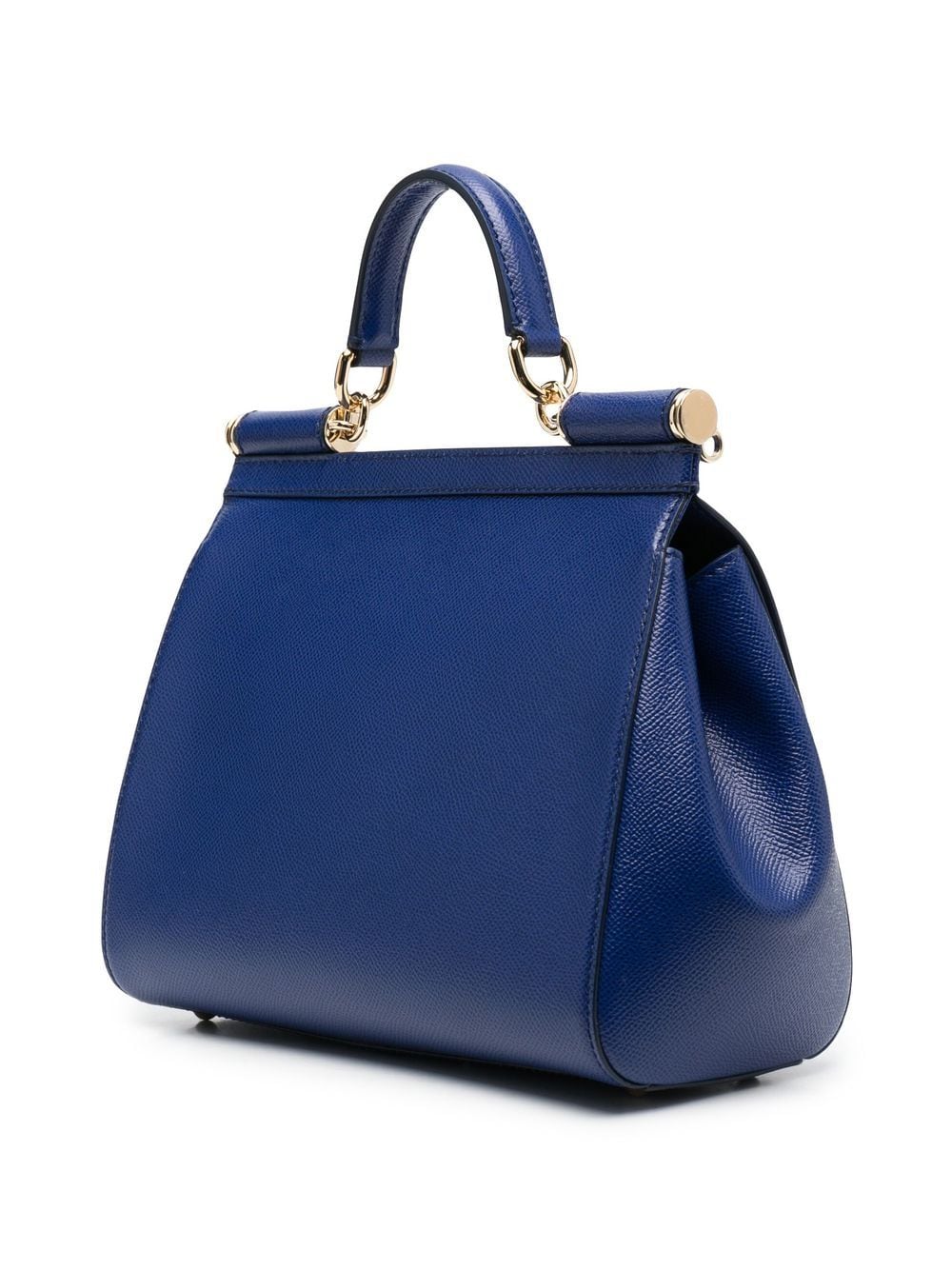 Dolce & Gabbana Royal Blue Mini Sicily Top Handle Bag