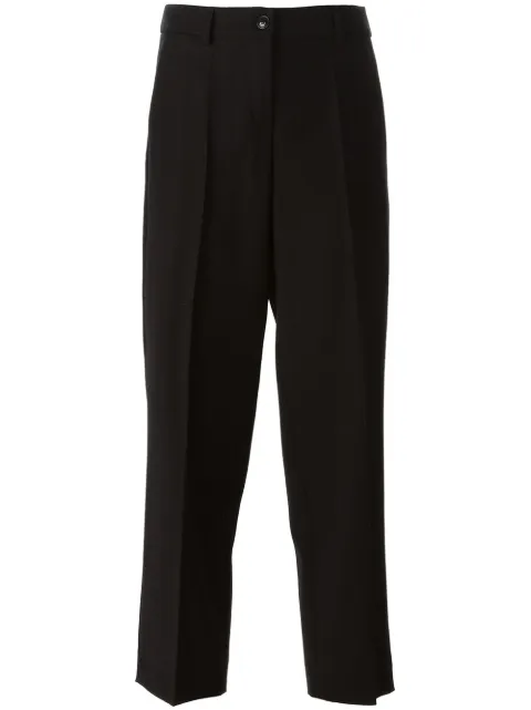 Boutique Moschino straight fit tailored trousers