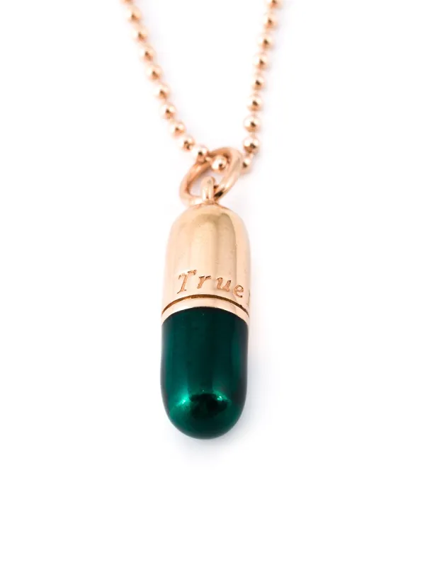パリコレクション True Rocks FARFETCH | Metallic | Necklace Pendant Pill Small アクセサリー