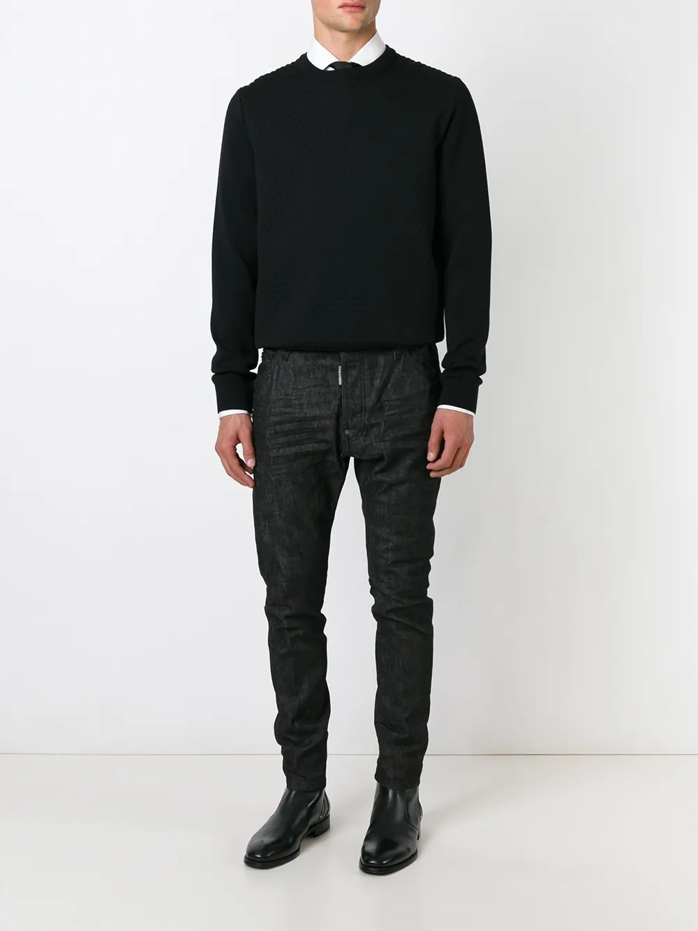DSQUARED2 'Classic Kenny Twist' jeans Zwart