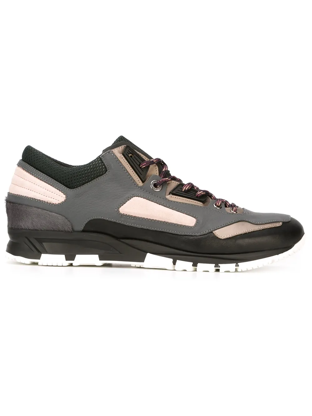Lanvin Contrasting Panels Sneakers Farfetch