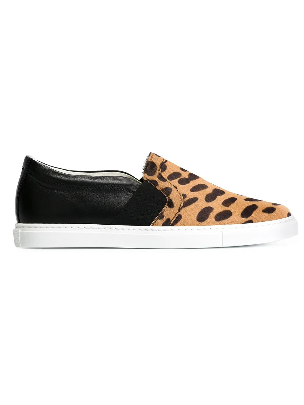 Lanvin Sneakers met luipaardprint Zwart