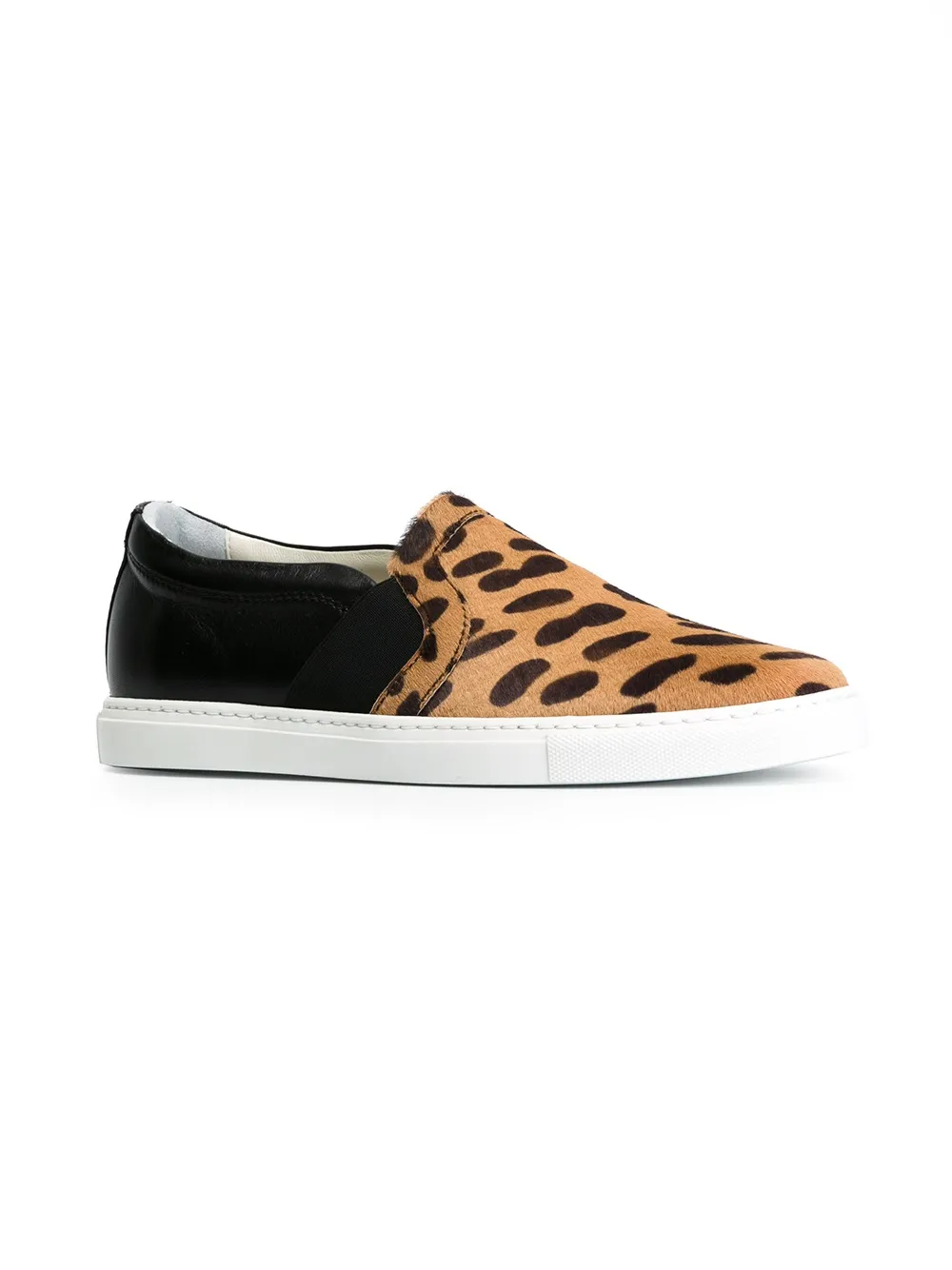 Lanvin Sneakers met luipaardprint Zwart