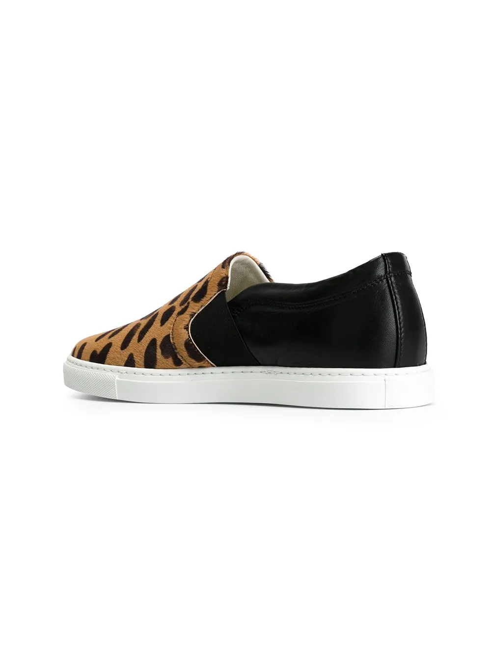 Lanvin Sneakers met luipaardprint Zwart