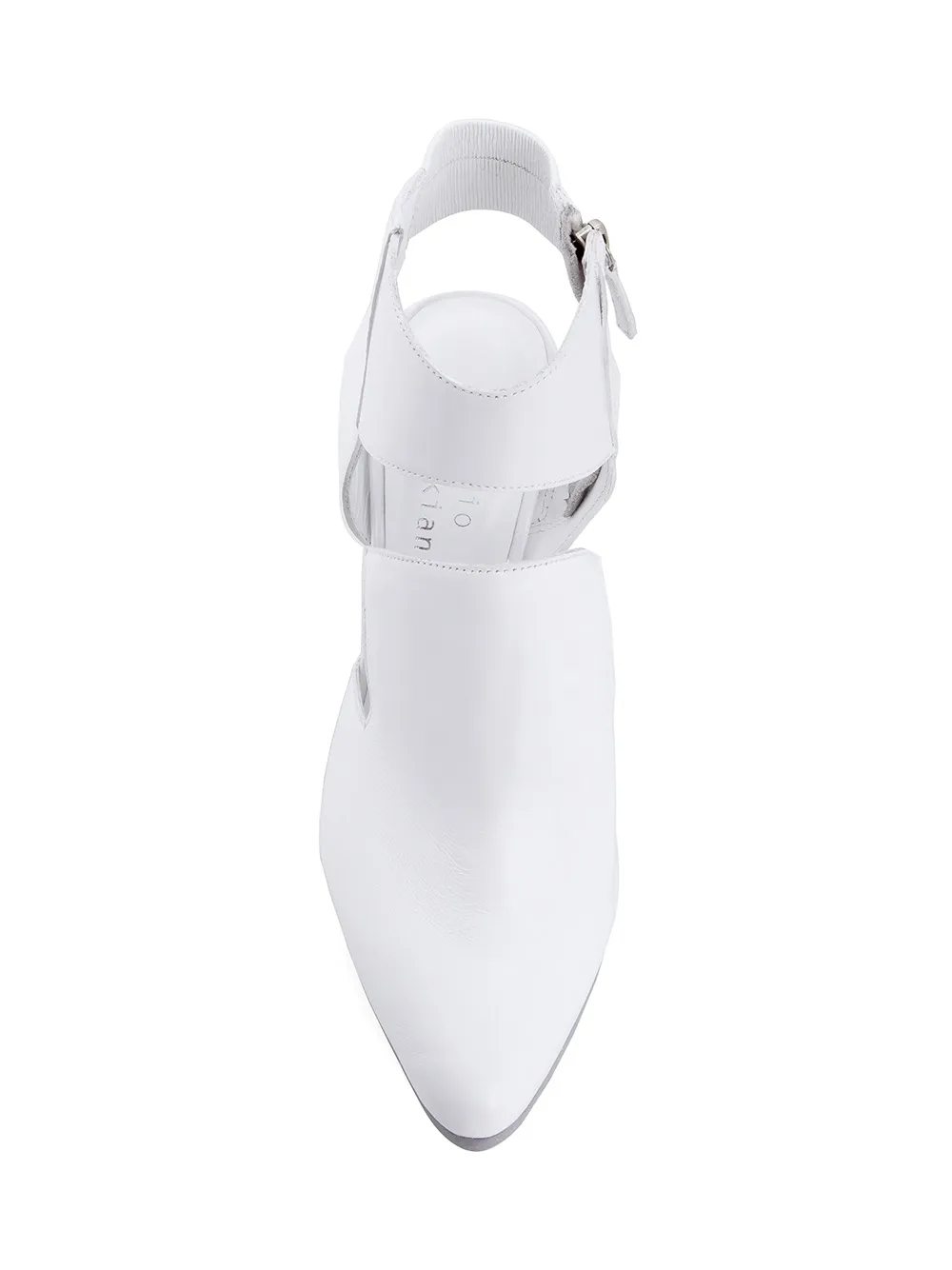 Studio Chofakian slingback mules White