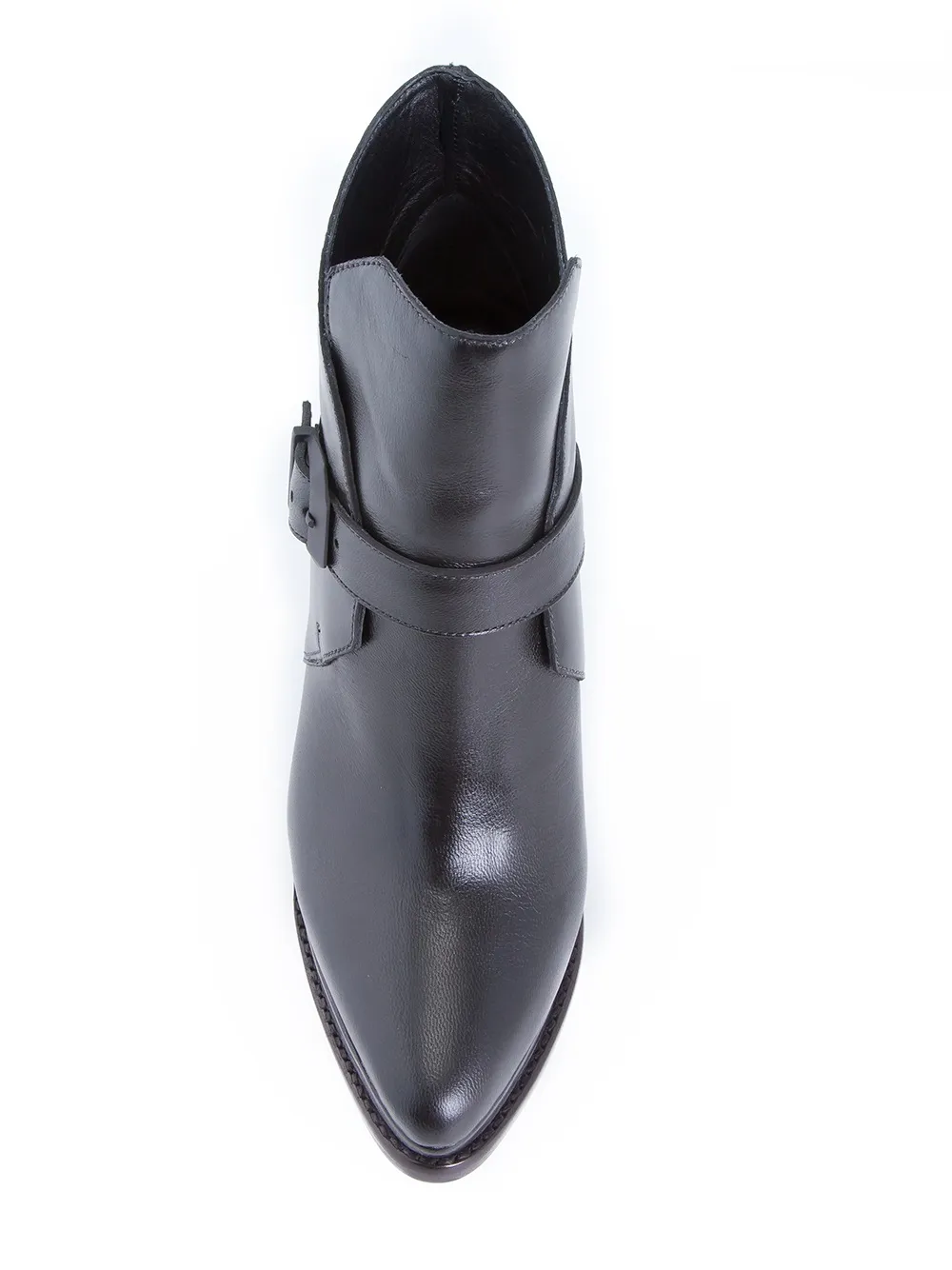 Studio Chofakian chunky heel booties Zwart