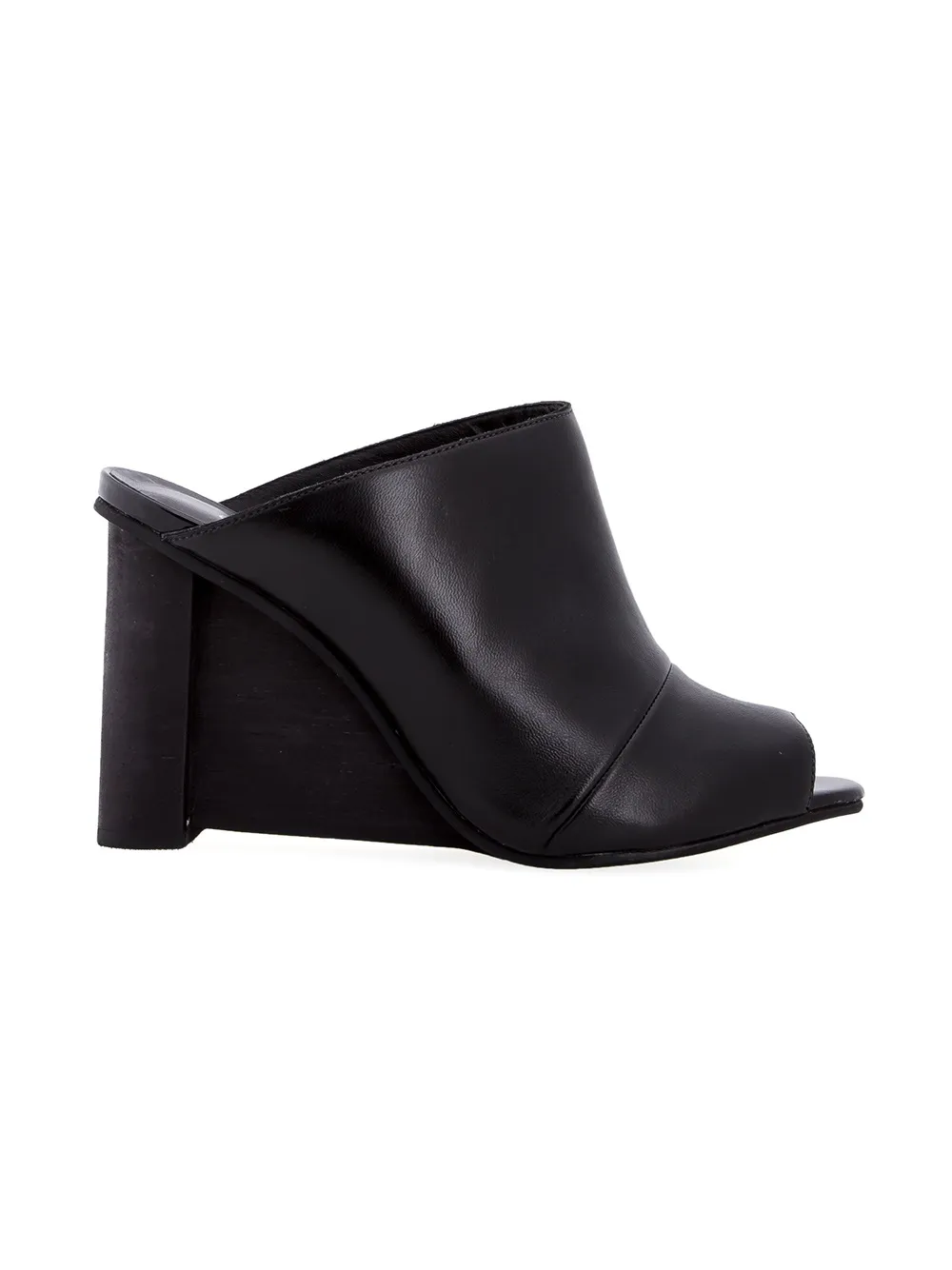 Studio Chofakian wedge mules Black