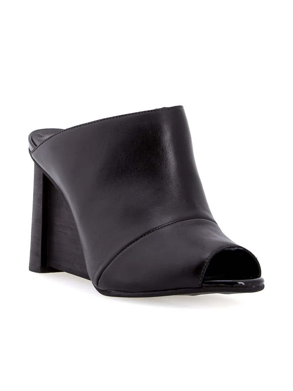 Studio Chofakian wedge mules Black