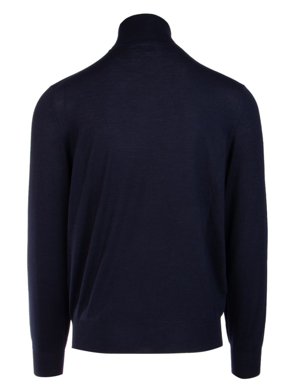 Brunello Cucinelli roll-neck wool sweater - Blue