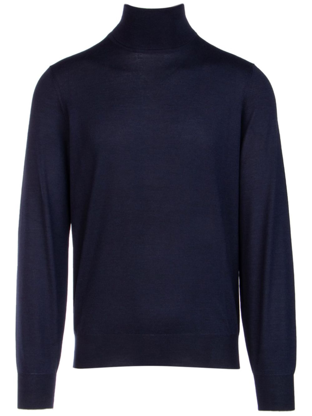 Brunello Cucinelli roll-neck wool sweater - Blue