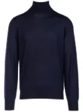 Brunello Cucinelli roll-neck wool sweater - Blue