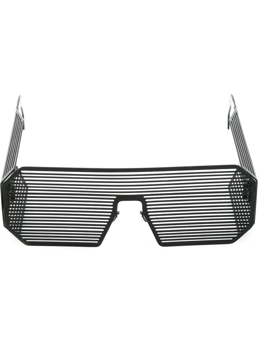 Linda Farrow Boris Bidjan Saberi 'Shutter' sunglasses - Nero
