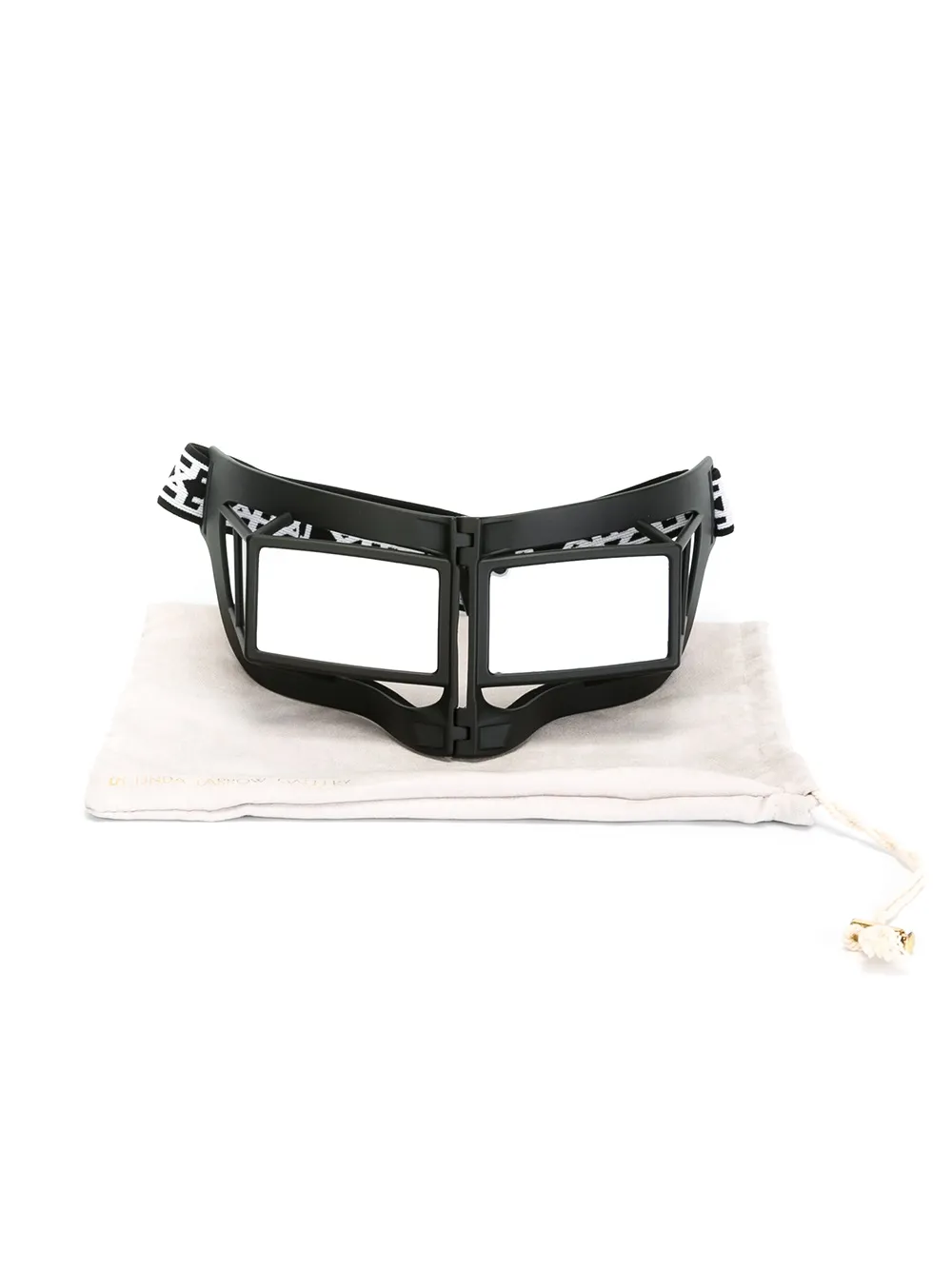 Linda Farrow 'KTZ 9' sunglasses Zwart