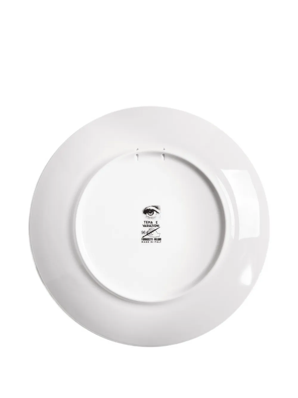 Fornasetti Tema e Variazioni wall plate | Metallic | Image 1