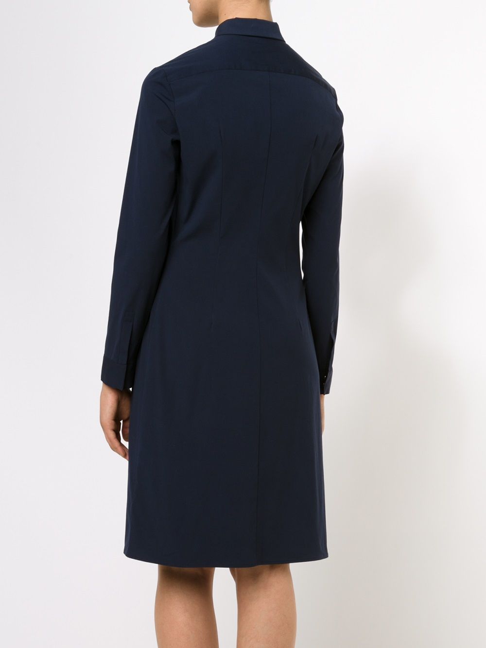 zip front shirt dress