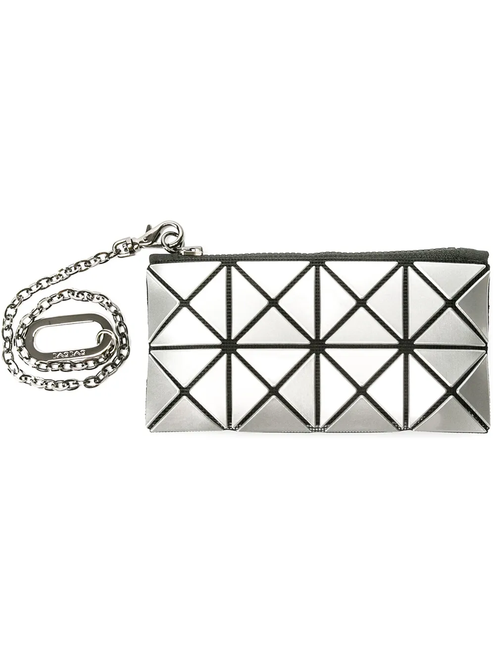 Bao Bao Issey Miyake Chain Wristlet Pass Case In Gray