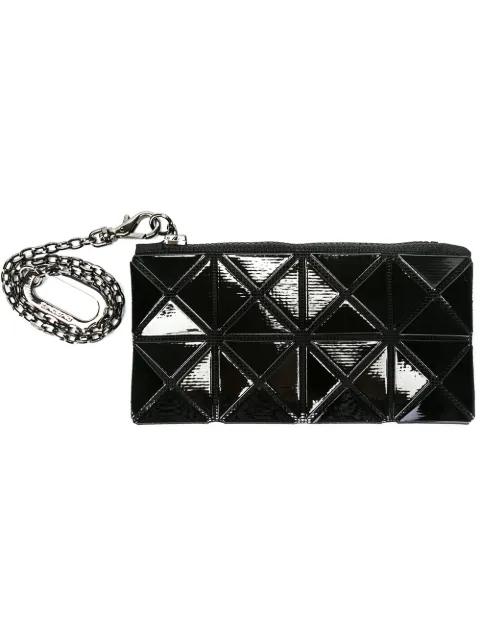 Bao Bao Issey Miyake chain wristlet pass case