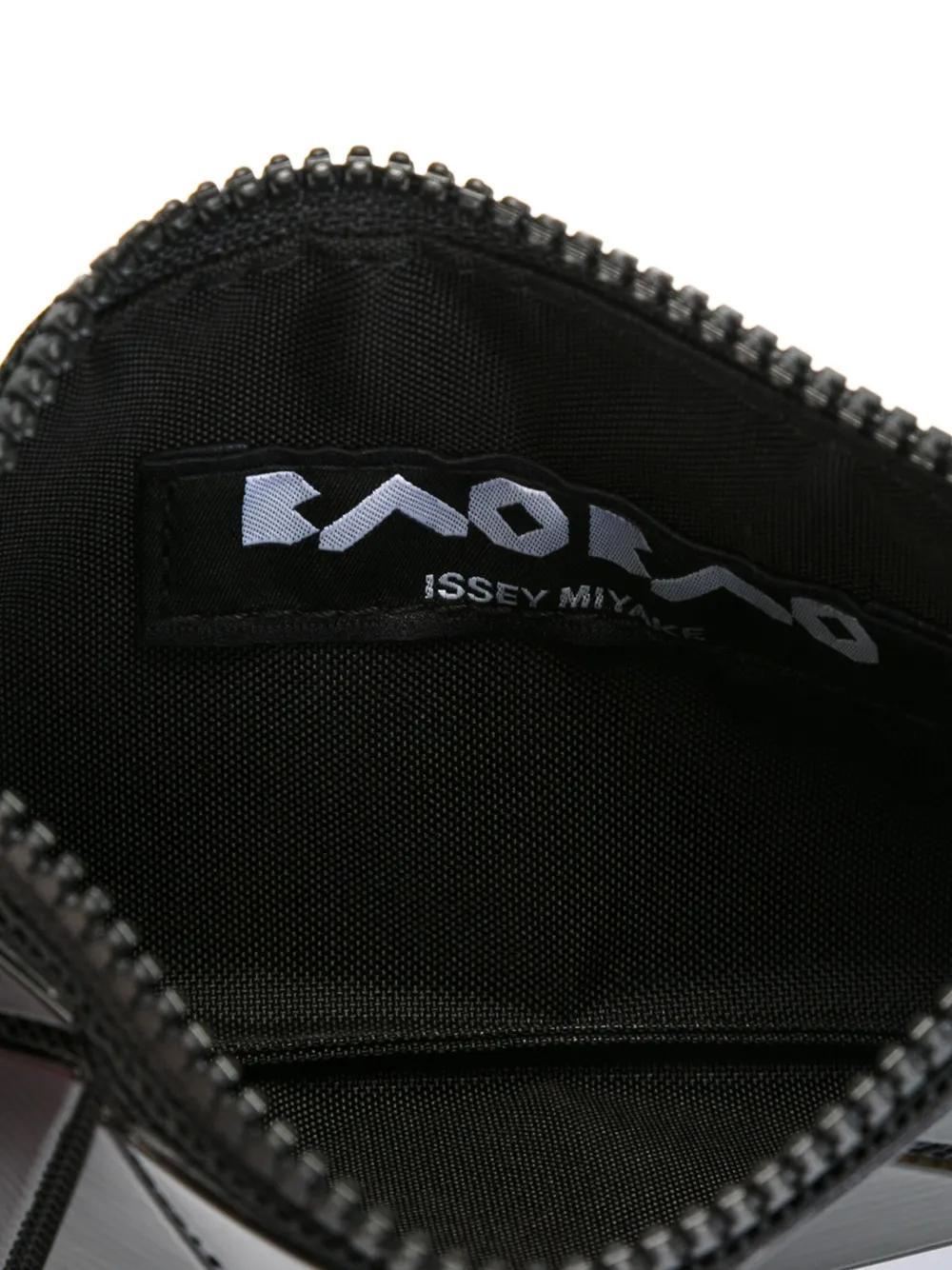 Bao Bao Issey Miyake Chain Wristlet Pass Case In Black