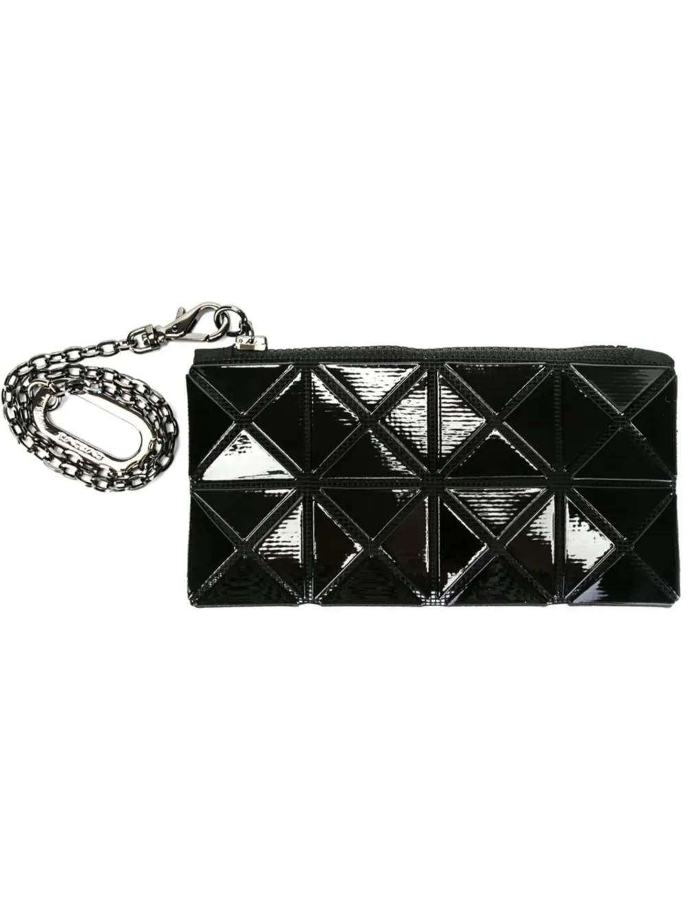 Bao Bao Issey Miyake Pass-Hülle mit Kettenriemen - Schwarz