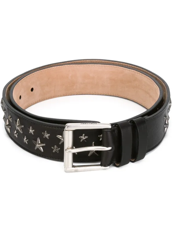 Shop Black Metallic Jimmy Choo Archer Belt With Express Delivery Farfetch A scent created for a masculine and elegant man. jimmy choo