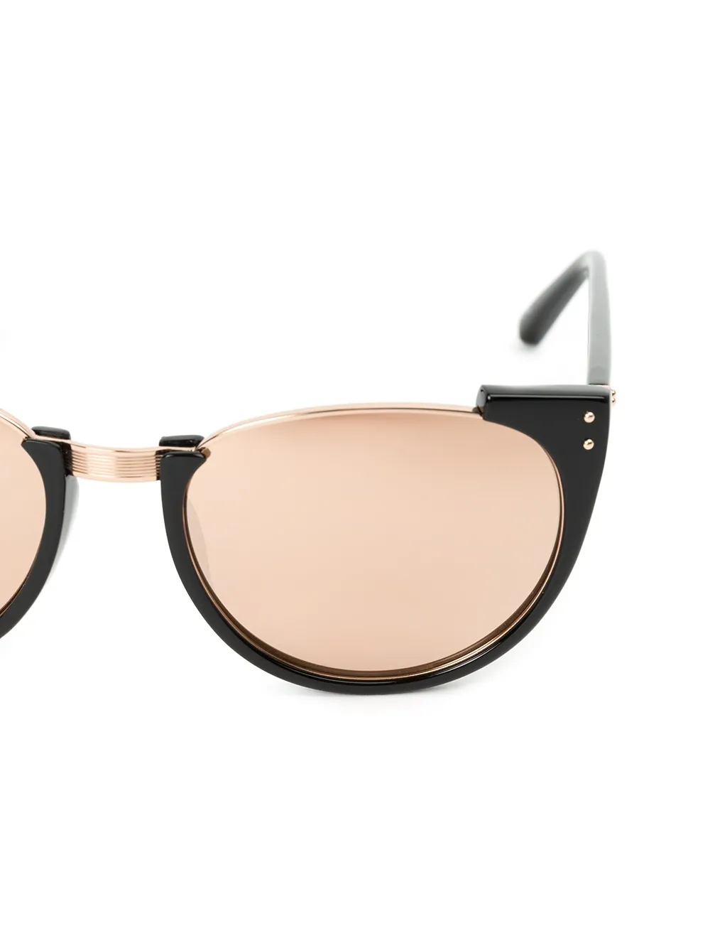 Linda Farrow '136' sunglasses Roze