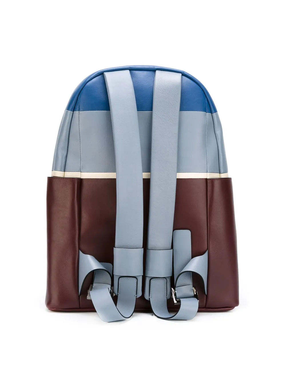 Valentino Garavani 'Patchwork' chevron backpack Rood