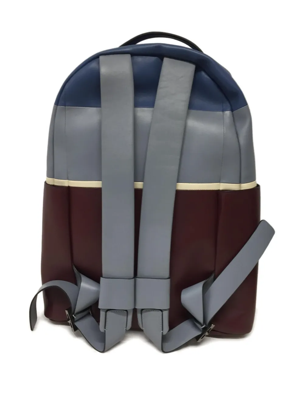 Valentino Garavani 'Patchwork' chevron backpack Rood