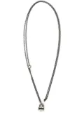 WERKSTATT:MÜNCHEN lock pendant necklace - Metallic