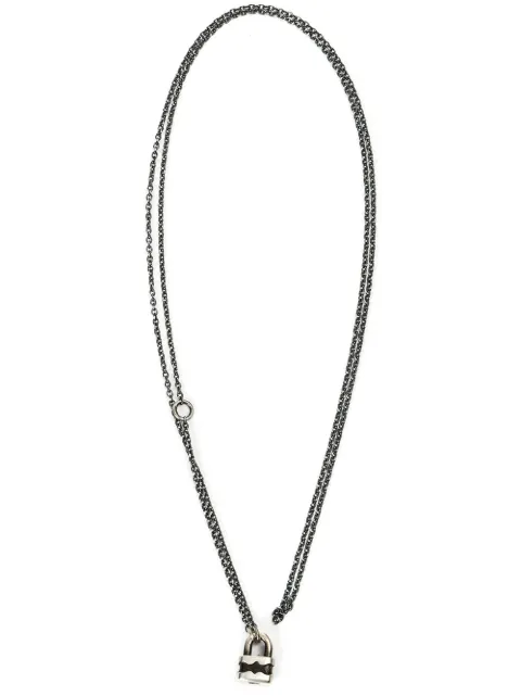 WERKSTATT:MÜNCHEN lock pendant necklace