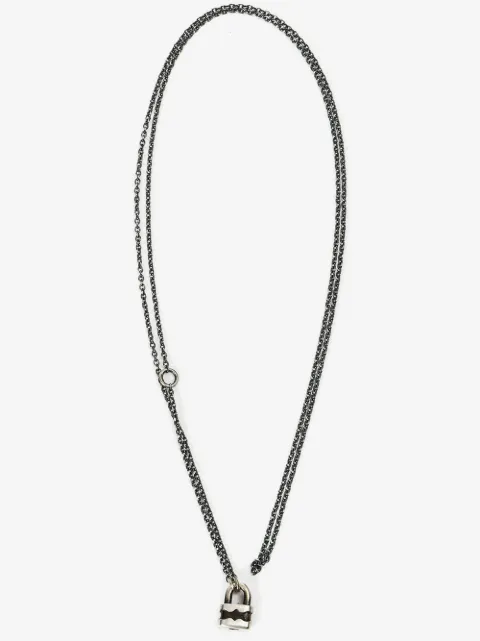WERKSTATT:MÜNCHEN lock pendant necklace 