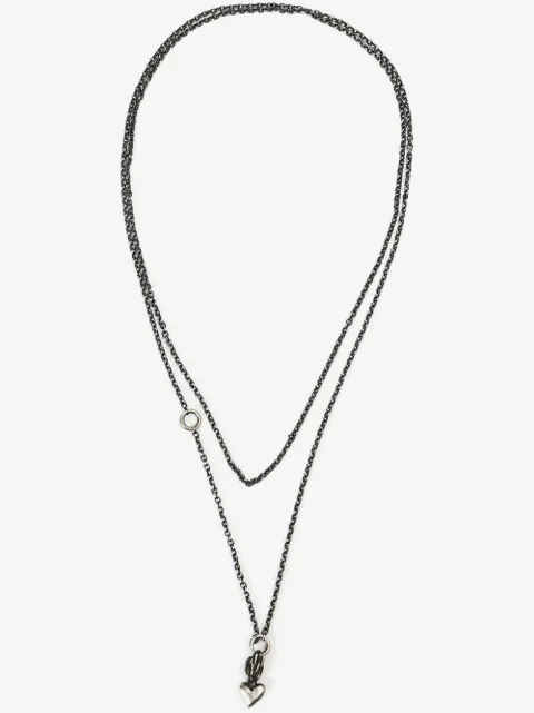 WERKSTATT:MÜNCHEN heart pendant necklace