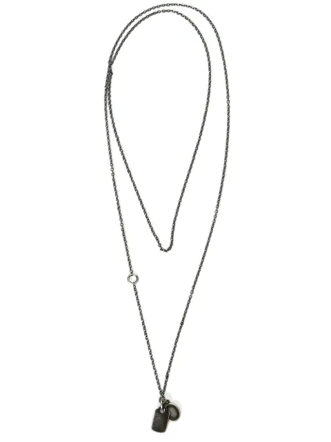 WERKSTATT:MÜNCHEN tag pendant necklace