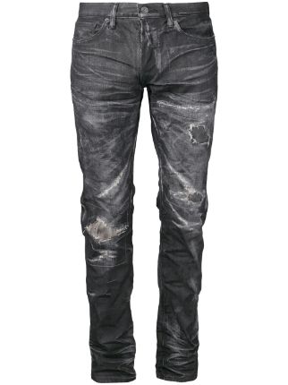 Fabric Brand & Co Distressed Regular Jeans - Farfetch