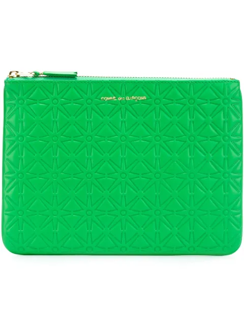 Comme Des Garçons Wallet Colour Embossed A' purse