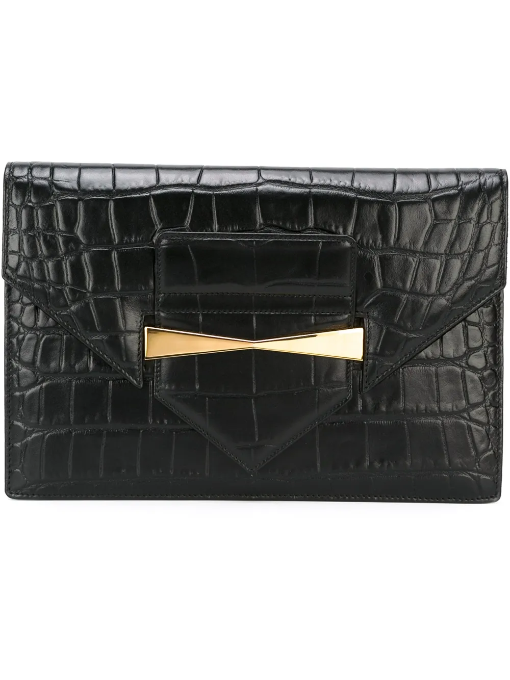 Alexander McQueen Legend クラッチ - ブラック Alexander McQueen Legend クラッチ - ブラック