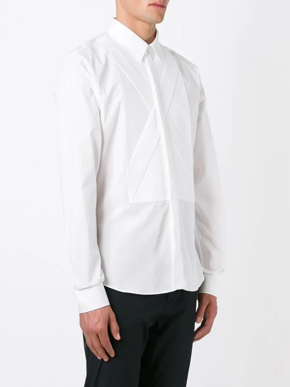  Givenchy Hemd Mit Applikationen   Weiß 