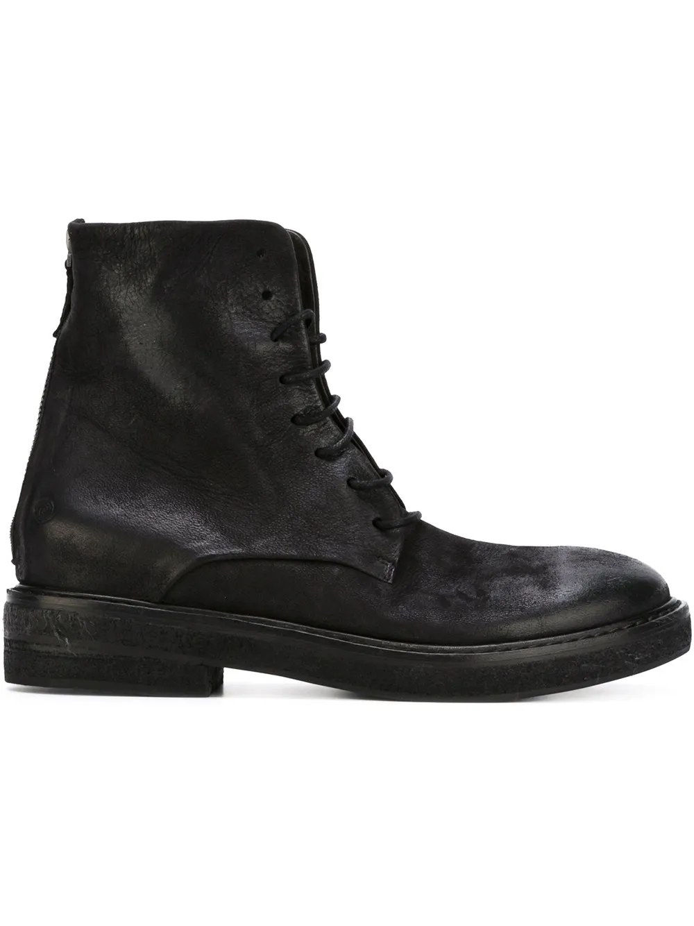 Marsèll distressed combat boots - Nero