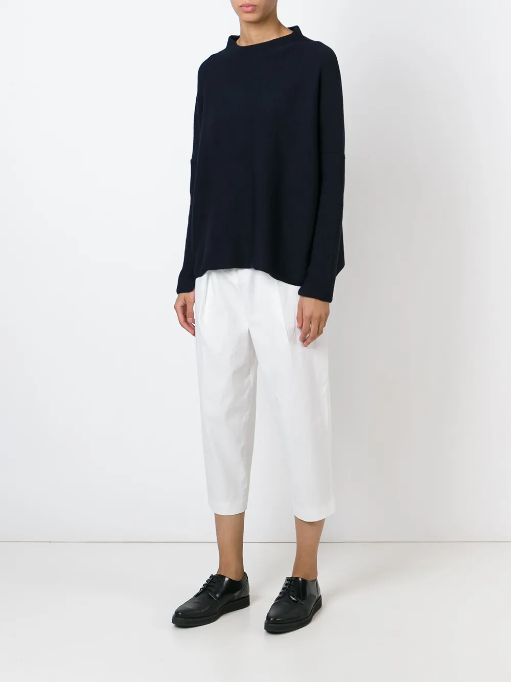 Daniela Gregis Cozy Knit Turtleneck Pullover In Multi