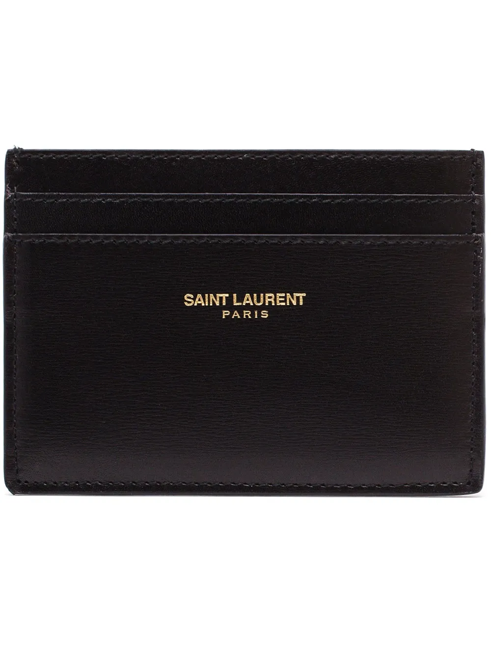 

Saint Laurent Paris' cardholder - Negro
