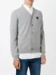 Comme Des Garçons Play logo patch v-neck cardigan