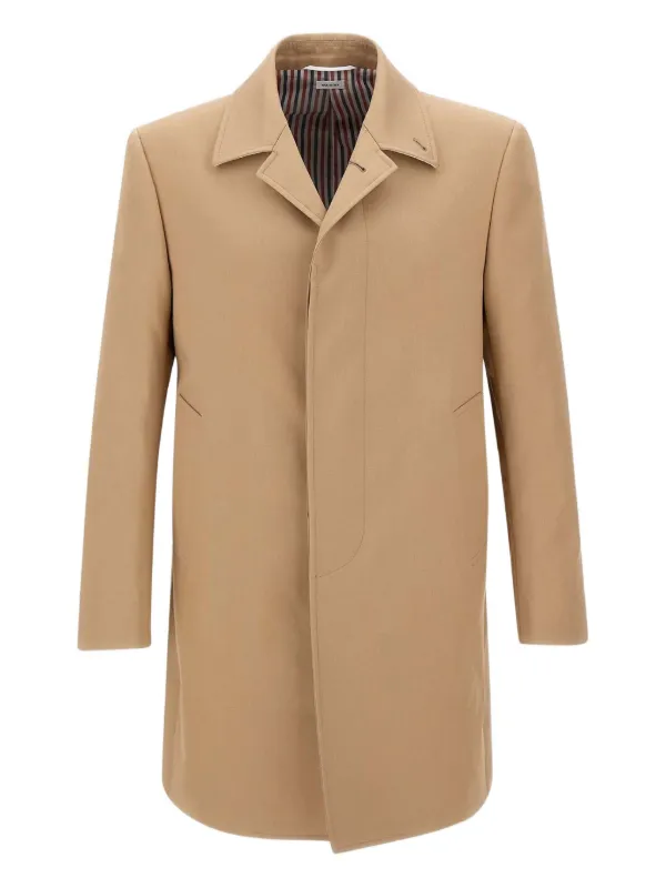 Thom Browne シングル オーバーコート 通販 - FARFETCH