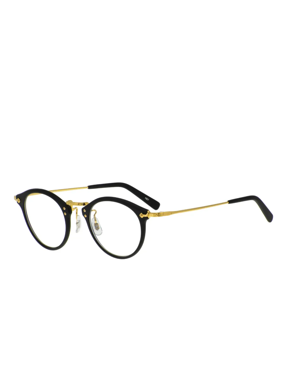 Masunaga round frame sunglasses | Men | Image 2