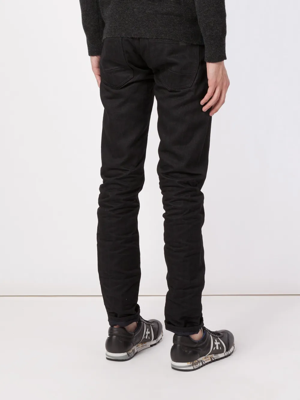 Shop Mastercraft Union L'éclaireur X  Slim Jeans In Black