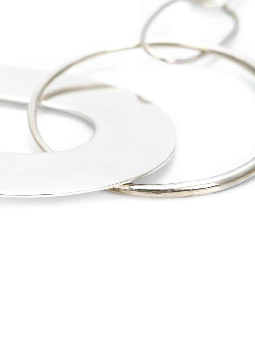Taher Chemirik interlocking hoop necklace